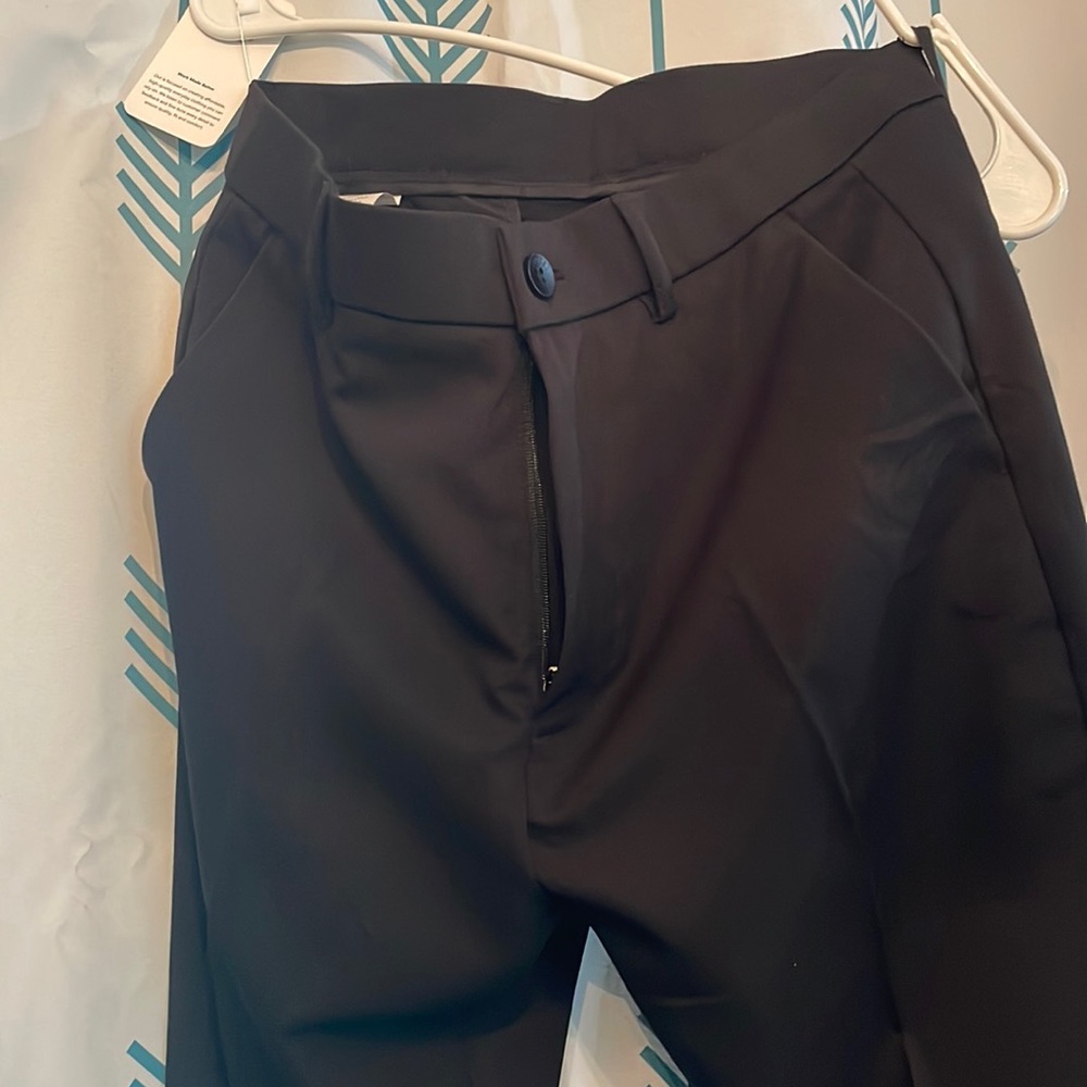 Mens black slacks